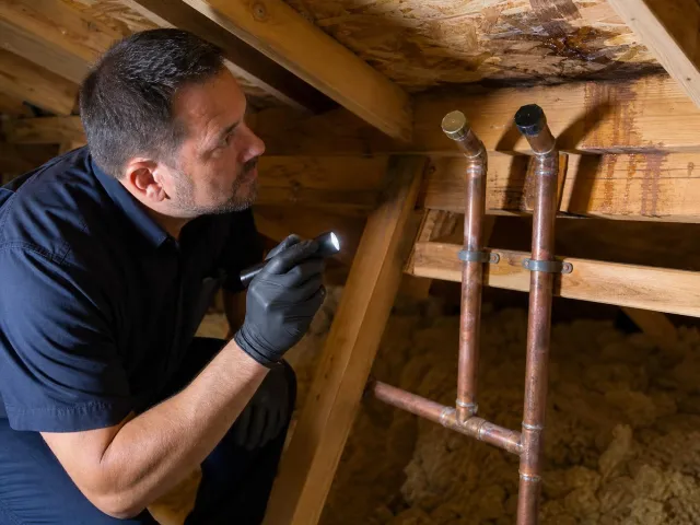 Attic Leak Detection: Find Hidden Copper Line Issues