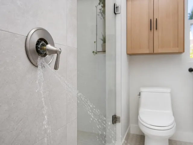 Shower Cartridge Replacement and Toilet Flush Fixes